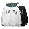 Modemerk Casual en losse heren Down Parkas Fake Two Student Koreaanse havenstijl Baseball -uniformen Hapleed Jackets