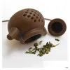 Limpers de chá Sile Buise Shape Tea Filter Limpando com segurança Infusser reutilizável CHEVER SHERSER ACESSÓRIOS DE CONUTAÇÃO 22 DHGARDEN DHEXR
