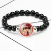 Charm Bracelets Anime Toilet-bound Hanako-kun Cosplay Yahiro Nene Beaded Bracelet Hanako Figure Glass Bangles For Men Women