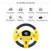 Other Toys Simulate Driving Car Copilot Steering Wheel Eletric Baby Toys with Sound Kids Musical Educational Stroller Driving Vocal Toys 221201