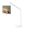 Lámparas de mesa Lectura flexible Luz de escritorio Lámpara enchufable Escritorio de alta resistencia LED profesional plegable con manguera de silicona universal