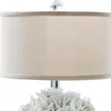 Bordslampor Importerade Marine Silver Ribbon White Coral Grove Shape Decorative Lamp High 42cm