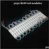 Modules Led 5050 Rgb Led Mode Lumière Étanche 12V Smd 3 Leds 0.72W Modes Signe Rétroéclairage Pour Lettres De Canal Drop Delivery Lights L Dhtay