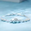 Multi-Layer Simple Silver Color Bracelet For Women Summer Beach Hand Chain Clothes Jewelry Accessories Best Birthday