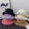Sombreros de ala ancha Sombreros de pescador Unisex Impresión Hombres Mujeres Invierno Espesar Ancho