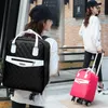 Valises sac à roulettes pour voyage femmes sac à dos avec roulettes chariot s grande capacité organisateur bagage à main 221130