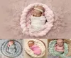 New 1 PC Handmade Blanket Soft Wool Knitting Blanket Newborn Baby Pography Po Props Backdrop Rug Baby Shower Wrap Towel8613142