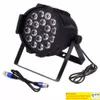 LED Par light RGBWA 5in1 Led Par Can 64 pour DJ Party10 Canaux