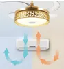 Hängslampor osynliga fläktlampa vardagsrum sovrum mat modern enkel ledtak