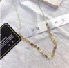 Premium luxe ketting mode-sieraden hanger charmante vrouwelijke accessoires 18k verguld prachtig voor vrouwen designliefhebbers Fami304U