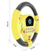 Other Toys Simulate Driving Car Copilot Steering Wheel Eletric Baby Toys with Sound Kids Musical Educational Stroller Driving Vocal Toys 221201
