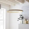 Pendant Lamps Modern Light Luxury Circle Nordic Minimalist Art Lamp Living Room Dining Bedroom El Personalized Chandelier