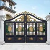 Европейский стиль алюминиевого искусства ворота виллы сельские дворы подражает сад