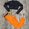 Luxo Managem Longa Mulheres Tracksuit Summer Sports Sports ioga Conjunto fish fitness mergulho Surf Swimwear