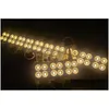 LED -moduler 4LEDS Injektion LED -l￤gen 5630 5730 H￶g ljushet Backlight Light 12V 2.5W vattent￤t antistatisk anti Fire ABS -skal C DHNTY
