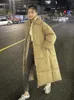 Parkas pour femmes coréen chaud hiver épaissir manteaux femmes conception de luxe vestes casual mode blanc et noir Parka dames 221201