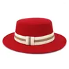 Boinas fedora feminino chapé