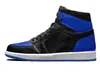 Med Box Jumpman 1 basketskor m￤n kvinnor 1s patent svartbl￥ tr￤nare sport sneakers tofflor storlek 6 6.5 7 7.5 8 8.5 9 9.5 10 10.5 11 11.5 12 12.5 13 13.5