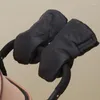 Części do wózka rękawiczki zima ciepłe ręce ręka mufka dziecięcego wózka