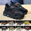 nouvelle mode Chaussures Casual Sneakers Italie Designer Reflective Hauteur Réaction Multicolore Daim Caoutchouc Plaid Triple Noir Blanc Tacheté Chaussures Sport M 2022