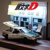 Diecast Model car 1 28 Toy INITIAL D AE86 Metal Alloy Diecasts Veicoli Scala in miniatura s per bambini 221201