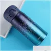 Nuove idee Cielo stellato Thermos Tazze in acciaio inossidabile Bottiglie d'acqua sottovuoto rimbalzanti Bicchieri regalo a prova di perdite Alta Dhgarden Dhamr