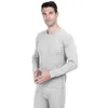 Sleepwear Men's Men Cotton Pama Two Piece Thermal Underwear Tight Leggings Pants Plus Size Winter Loungewear Pamas Sets 749