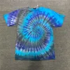 Men's T-Shirts Tie Dye Vintage Skull Print T-Shirt Men Women 1 1 High Quality Swirl Pattern Top Tee T Shirt T221130