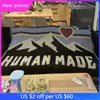 Men's T-Shirts Human Made Japanese Tapestry Casual Blanket Men Women T Shirt T221130
