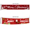 Juldekorationer 300x50 cm Oxford tyg banner bunting god dekor festlig fest hem utomhus scen layout xmas navidad noel år 221201