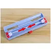 Other Kitchen Tools Plastic Box Cling Film Cutter Preservative Foil Wrap Dispenser Storage Kitchen Tool Ppt E Stainless Steel Knife Dhzkp