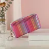 Laser Deisgn Cosmetic Bag Travel Organizer Women Waterproof Jelly Pack PVC Makeup Bag Toiletry Small Zipper Storage Bags