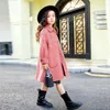 Coat Young Girls Long Parka Coats Winter Red Kid s Clothes Children Jacket Outfits Outwear for 6 8 9 10 11 12 Years 221130