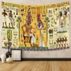 Wandteppiche Altes Ägypten Wandteppich Wandbehang Alte Kultur Bedruckt Hippie Ägyptische Hexerei Böhmische Heimdekoration Vintage Blanke 221201