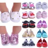 Poupée Accessoires Chaussures Vêtements Bottes À La Main 7Cm Pour 18 Pouces Américain 43Cm Bébé Né Génération Fille Jouet DIY 221130