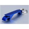 Openers colorf aluminium legering opener duurzame sleutelring blikjes bier drinken kurkentrekker gemakkelijk te dragen fles openers cadeau 0 46ZX b drop d dhebw