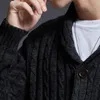 Mens truien modemerk trui man Cardigan dikke slanke fit jumpers gebreide kleding hoogwaardige herfst Koreaanse stijl casual kleding 221130