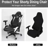 Stoelbedekkingen Gaming Cover Spandex Office met armleuning Elastische computer Slipcovers Fauteuil Protector Housse de Chaise