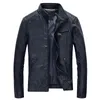 Men's Leather Faux in Spring PU Jacket Men Solid Casual Coat Slim Fit Motorcycle Outwear trapstar y2k hoodi 221201
