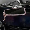 Couverture de rétroviseur de voiture brillante de luxe, étui automobile, accessoires de décoration scintillants pour femmes