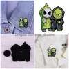 Broches Broches Dessin Animé Amis Verts Broche Holloween Broche Horreur Badges Drop Delivery Bijoux Dh0Vy