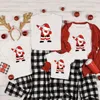 Famille correspondant tenues père noël joyeux noël t-shirt belle maman papa enfants moi bébé tenue mère fille fils fille garçons vêtements 221130