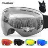 Ski Goggles Phmax Snowboard okulary podwójne warstwy UV400 Antifog Big Ing Mask Men Men Snow 221130