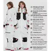 Ski -pakken overalls dames winter jumpsuits winddicht snowboard sneeuwvrouw waterdichte outfit 221130