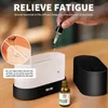 Essential Oils Diffusers REUP Flame Aroma Diffuser Air Humidifier Ultrasonic Cool Mist Maker Fogger LED Oil Jellyfish Difusor Fragrance Home 221201