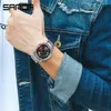 Wristwatches Men Luxury Quartz Wrist Watches Creative Car Wheel Sports Watch Steel Strap Waterproof Military Clock Cool Male Reloj