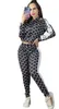 Designer Mulheres Tracksuits Manga Longa Ing Hoodies Top Calças Outfits Senhoras Moda Sportsuit Casual Cardigan Zipper Jaqueta e Calças Roupas