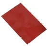 Sacchetti di stoccaggio 500 Pz / lotto Top Open Up Sacchetto di imballaggio in foglio di alluminio Red Heat Seal Tea Snack Food Vacuum Mylar Packing Bag Coffee Pack