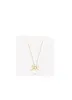 Never Fading 14K Gold Plated Luxury Brand Designer Pendants Necklaces Tortoise Stainless Steel Double Letter Choker Pendant Necklace Chain Jewelry Accessories52