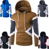 Erkek Hoodies Sweatshirts Sportswear Patchwork Jersey Kadınları Çalışan Öğrenciler Marka Kropu Topshirt Çiftler Dış Giyim